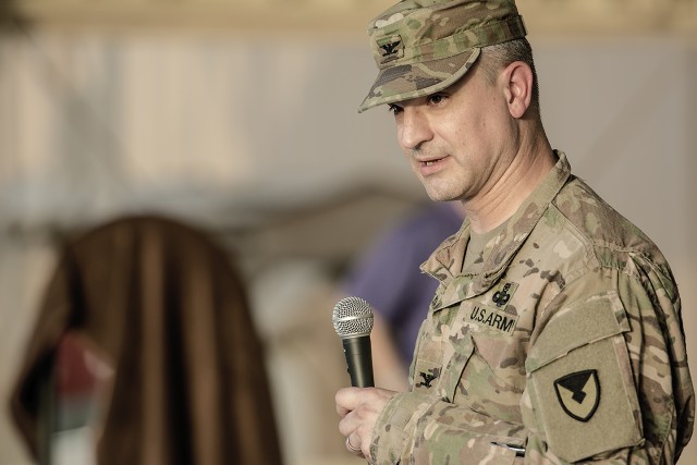Soldiers, Army civilians participate in poetry slam to support SHARP