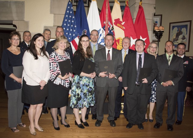 Army War College leaders salute top educators
