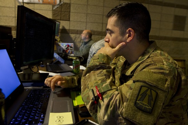 Guard and Reserve Soldiers team up for cyber defense