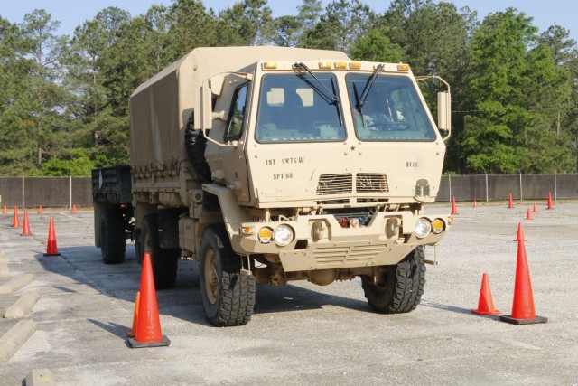 , 1st Special Warfare Training Group Support Battalion's Truck Rodeo