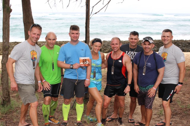 USARPAC and 8th TSC officers complete 120 mile overnight relay