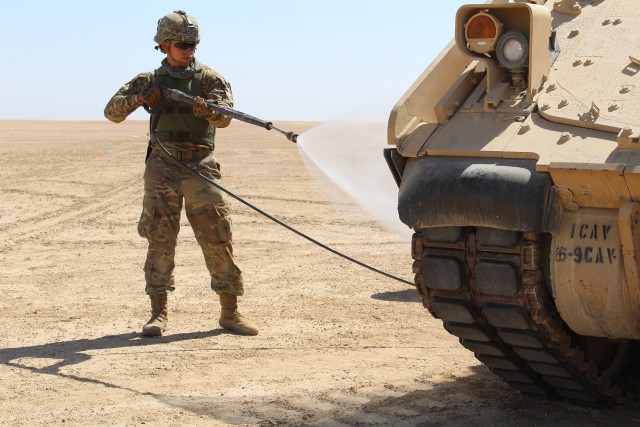 'Greywolf' Troopers Validate Squadron's Ability to Sustain Operations - Operation Spartan Shield unit showcases capabilities