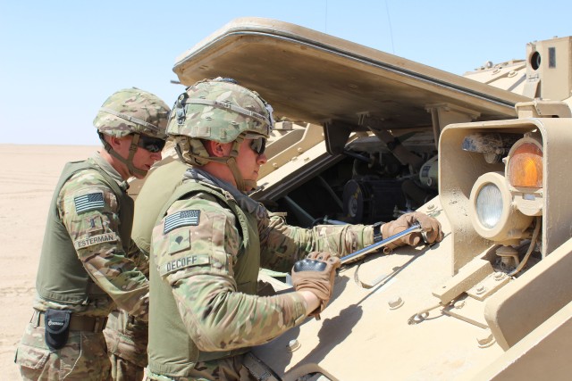 'Greywolf' Troopers Validate Squadron's Ability to Sustain Operations - Operation Spartan Shield unit showcases capabilities