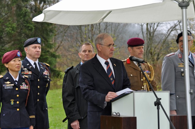German American Partnership Celebrated at World War II Ceremony
