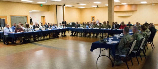 Community and Fort Detrick Leaders Come Together to Talk Partnerships