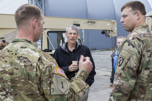 Acting Secretary of the Army future plans with Atlantic Resolve leadership in Poland