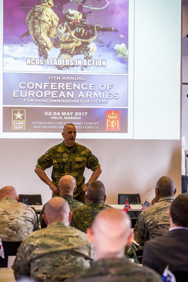 U.S. Army Europe, Norwegian Conference of European Armies for NCOs wraps up in Norway