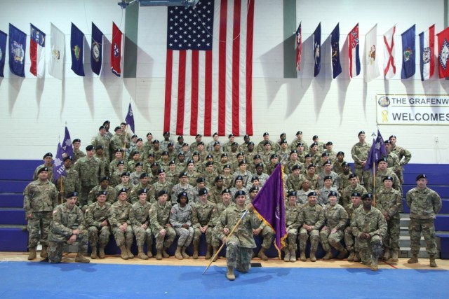 Kyle assumes command of the 457th Civil Affairs Battalion