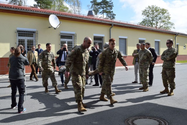 Grafenwoehr Health Clinic conducts Multinational Life Support, MEDEVAC exercise