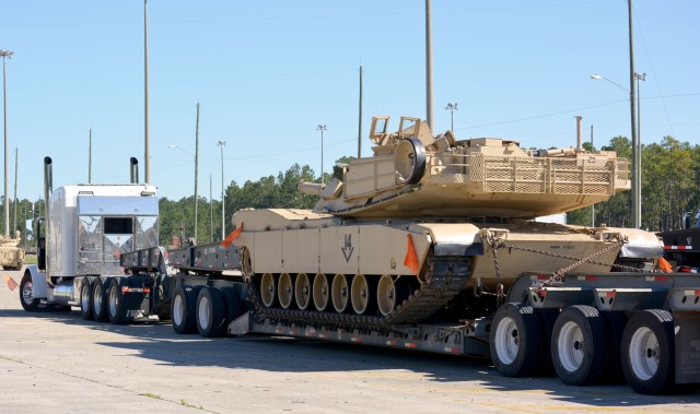 Armor meets light infantry as Cottonbalers depart for JRTC rotation