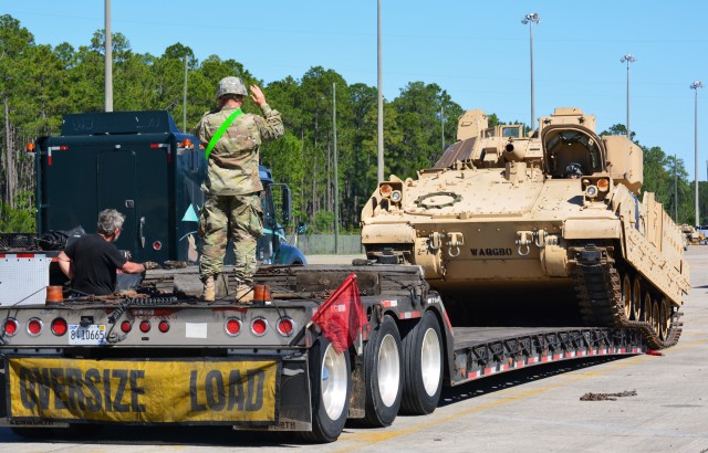 Armor meets light infantry as Cottonbalers depart for JRTC rotation