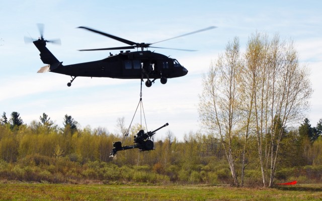 New York Army Guard Aviation Unit puts arty on the spot