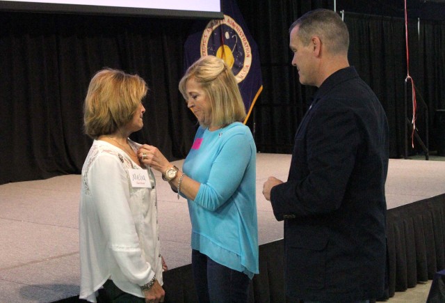 Command recognizes Gold Star family during "Out of this World" celebration