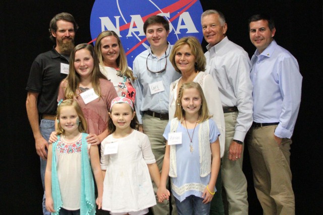 Command recognizes Gold Star family during "Out of this World" celebration