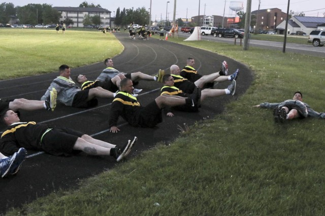 4th Cavalry Brigade conducts physical readiness training