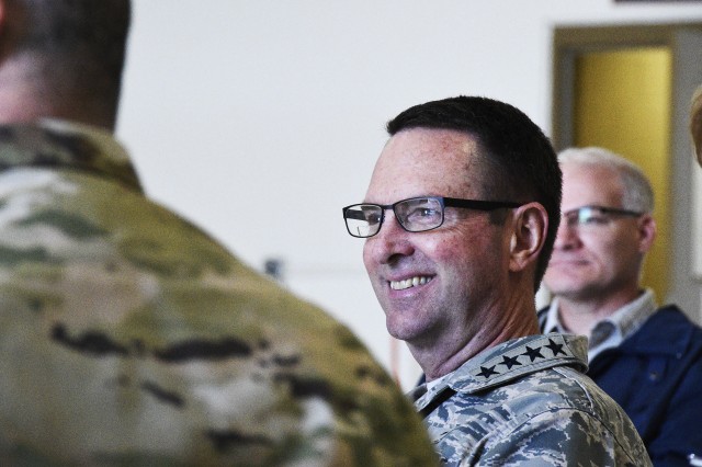 National Guard chief visits Northern Lightning exercise at Volk Field