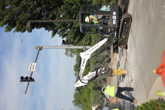 Construction on Fort Myer's Wright Gate nearing end