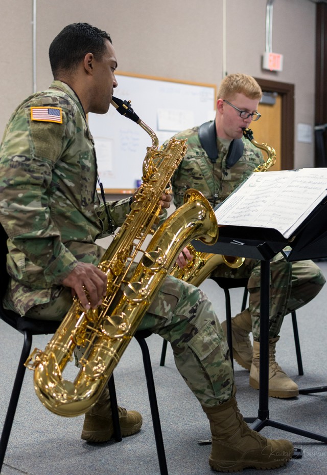 399th Army Band preparing for debut in St. Louis