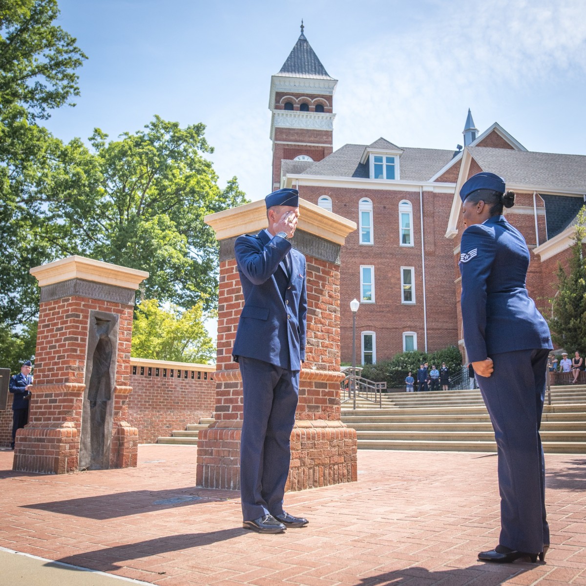 Mac Lain first salute | Article | The United States Army