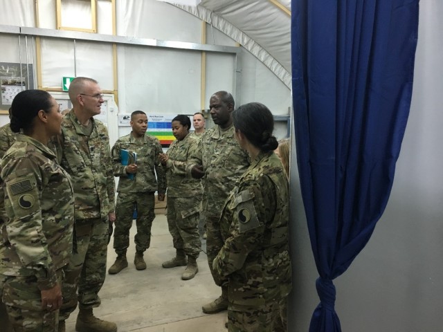 Maryland Adjutant General Visits Deployed Soldiers