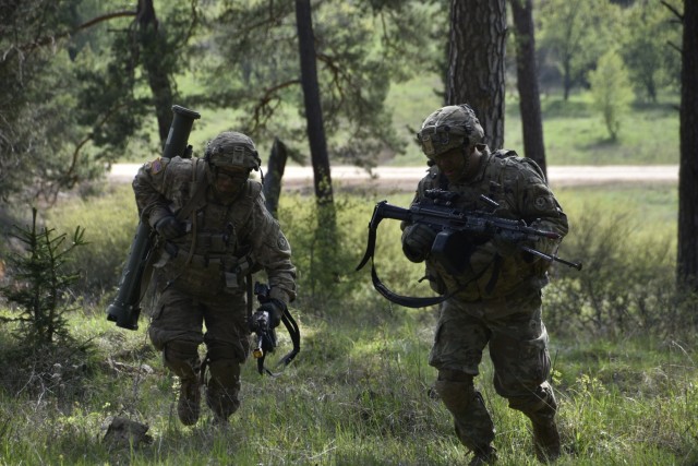 2CR conducts land operations during Saber Junction 17