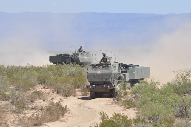 Kansas National Guard trains at Fort Bliss