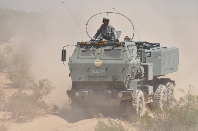 Kansas National Guard trains at Fort Bliss
