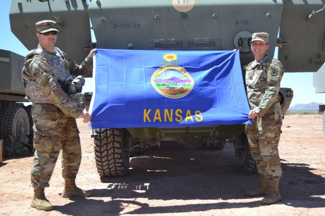Kansas National Guard trains at Fort Bliss