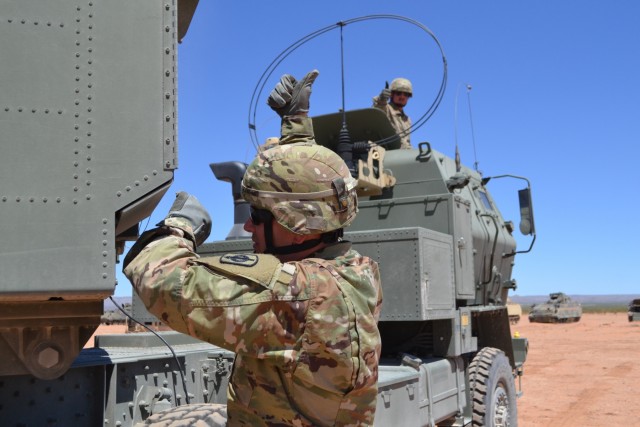 Kansas National Guard trains at Fort Bliss