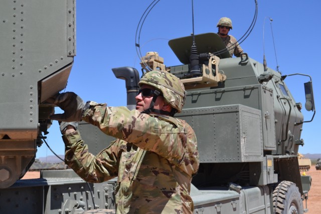Kansas National Guard trains at Fort Bliss