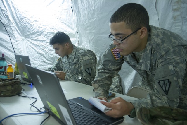 National Guard members join forces in disaster response exercise