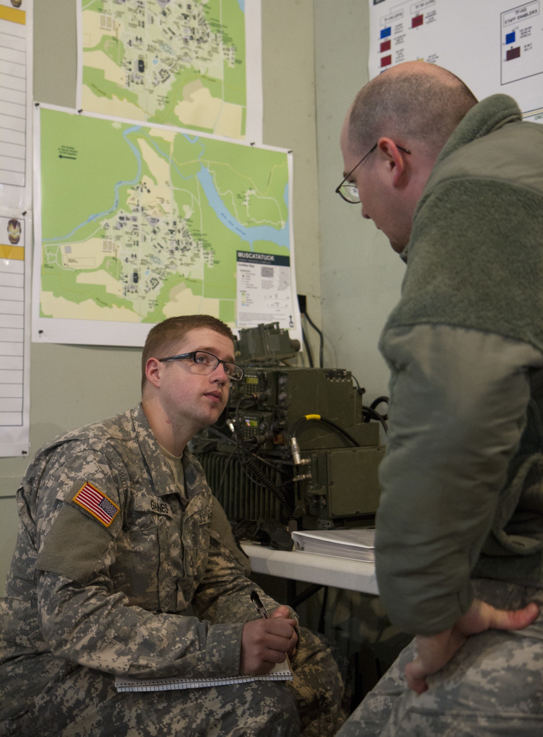 National Guard members join forces in disaster response exercise