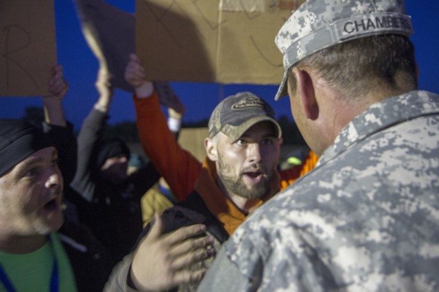 National Guard members join forces in disaster response exercise