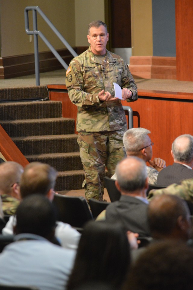 Commanding general lays out mission, vision and intent