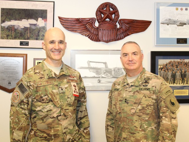 Commanding General and U.S. Ambassador Silverman