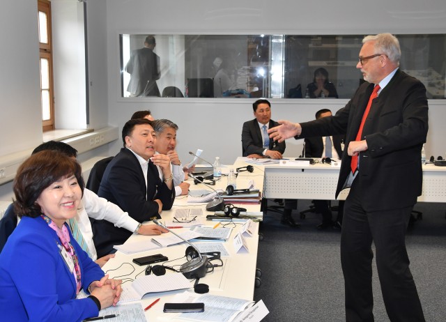 Mongolian Parliamentarians and "Third Neighbors" Meet at Marshall Center