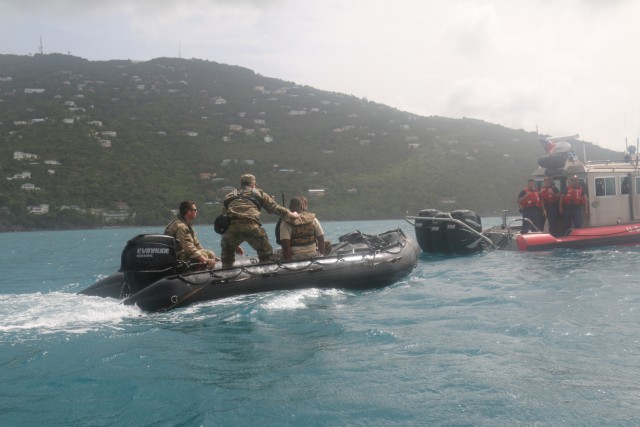 Special Forces conduct search and rescue training