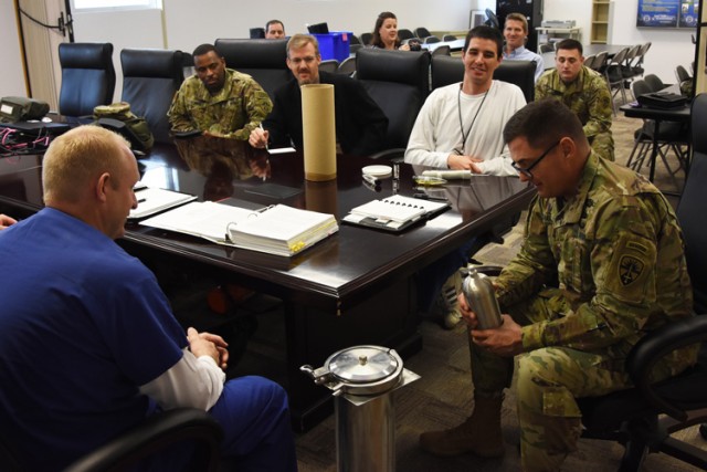 Maj. Gen. Charlton visit to Dugway