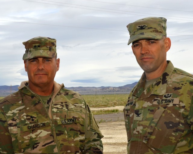 Maj. Gen. Charlton visit to Dugway