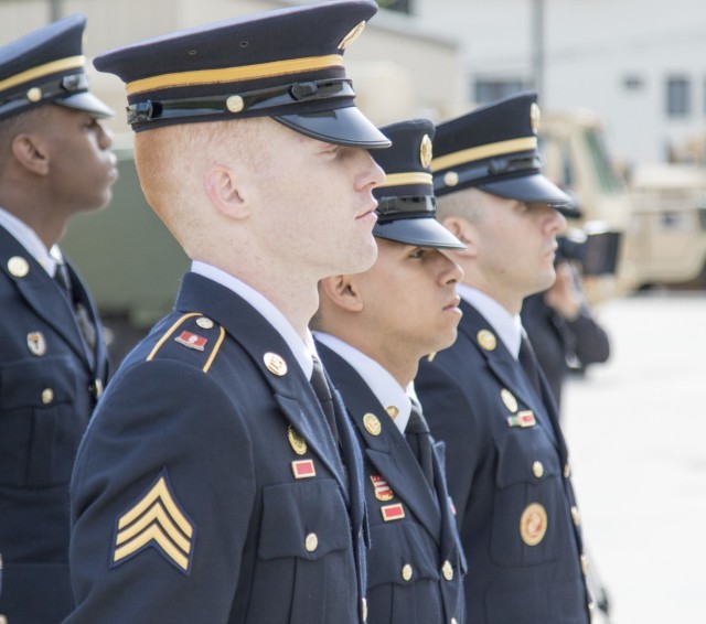 Army Guard funeral honor guard members hone advanced skills during two-week training