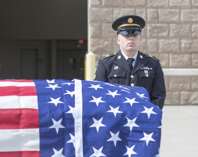 Army Guard funeral honor guard members hone advanced skills during two-week training