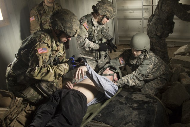 Vermont Army National Guard Soldiers test medical training