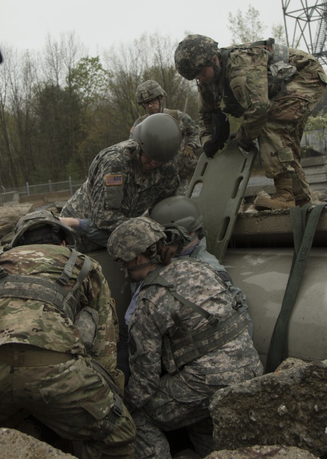 Vermont Army National Guard Soldiers test medical training