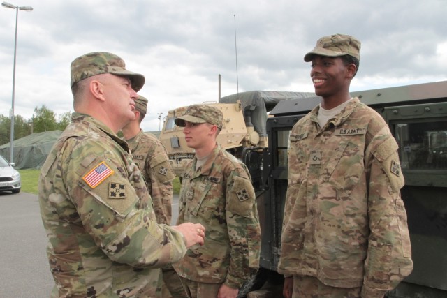 Lethal Soldiers receive honors, begin exercise in Germany