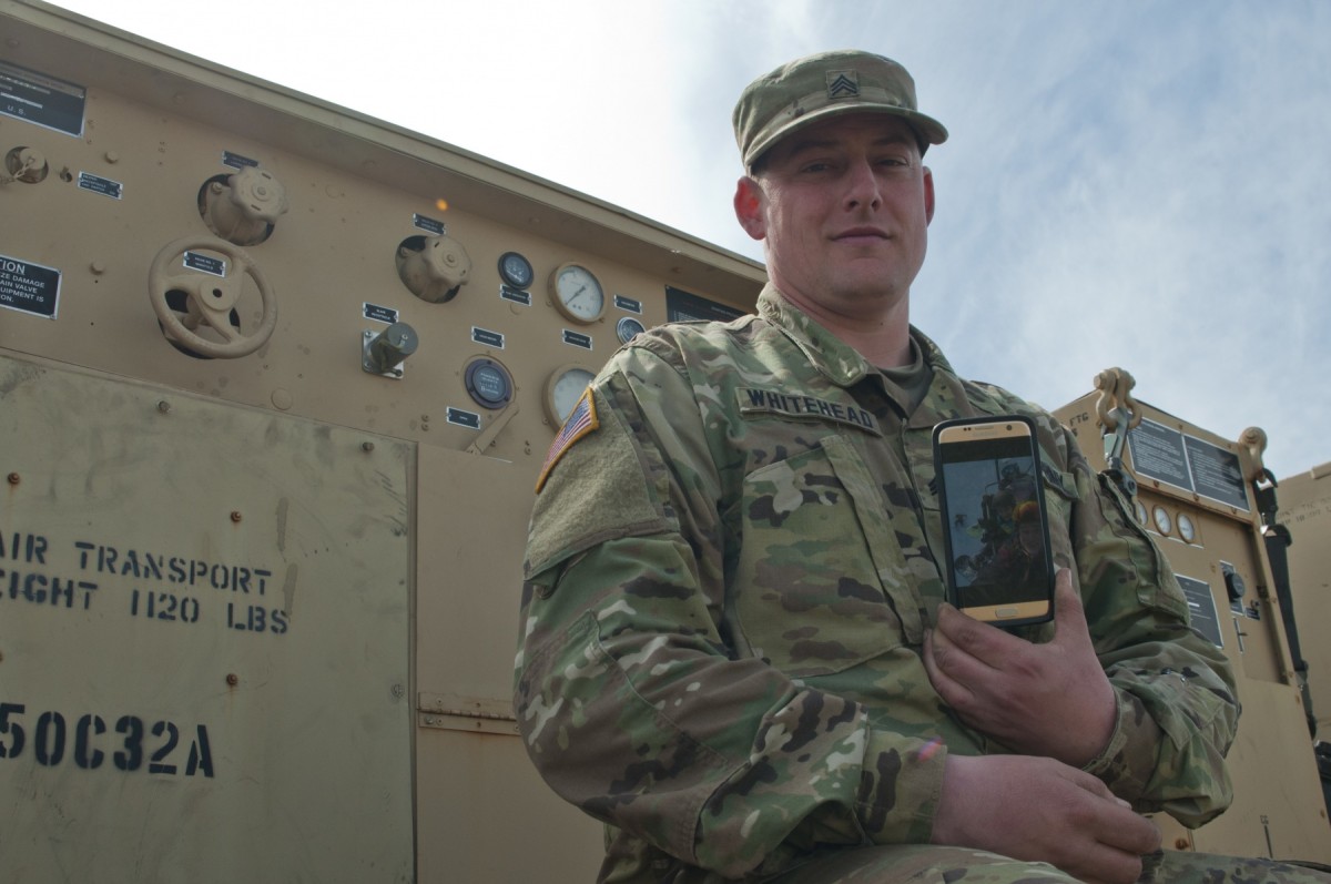 New Jersey National Guard Soldier Riding The Slopes Of Freedom ...