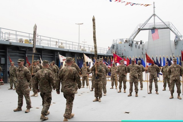 548th CSSB assumes mission command in Kuwait