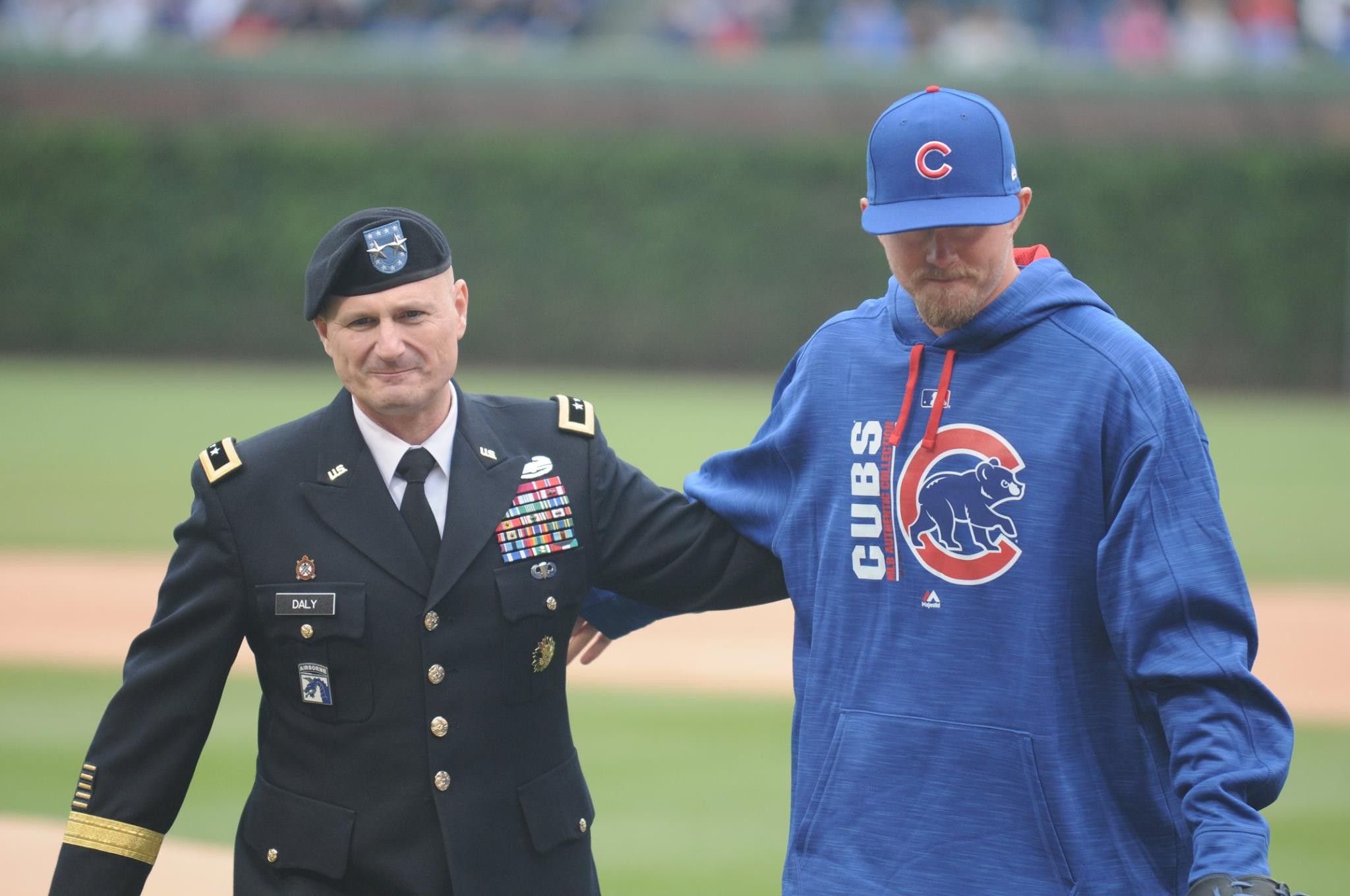 DVIDS - News - Armed Forces take the field for Chicago Cubs