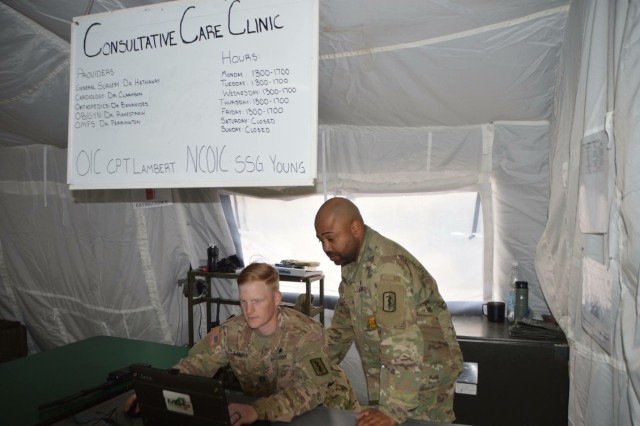 The 212th Combat Support Hospital Brings Providers to the Soldiers