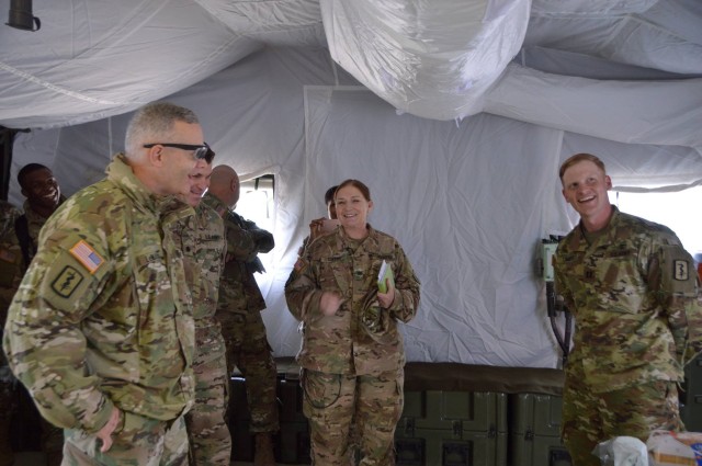 The 212th Combat Support Hospital Brings Providers to the Soldiers