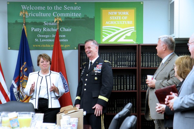 New York state officials honor 10th Mountain Division Soldiers